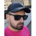 Męska skórzana czapka z nausznikami