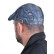 Czapka z daszkiem typu "flat cap" w ciemnoniebieskim kolorze