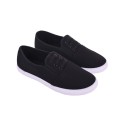 Damskie espadryle z sznurówkami – czarne
