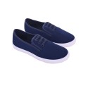 Damskie espadryle z sznurówkami – niebieskie