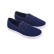 Damskie espadryle z sznurówkami – niebieskie
