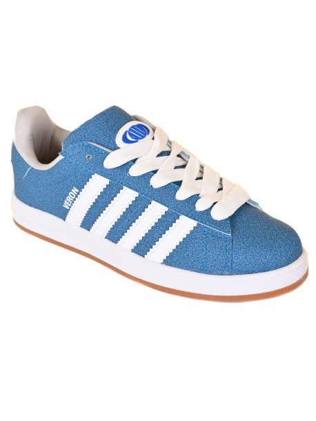 Męskie niebieskie buty sportowe