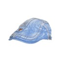 Elegancka męska czapka z denimu