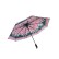 Kolorowy damski parasol w kolorze zielonym