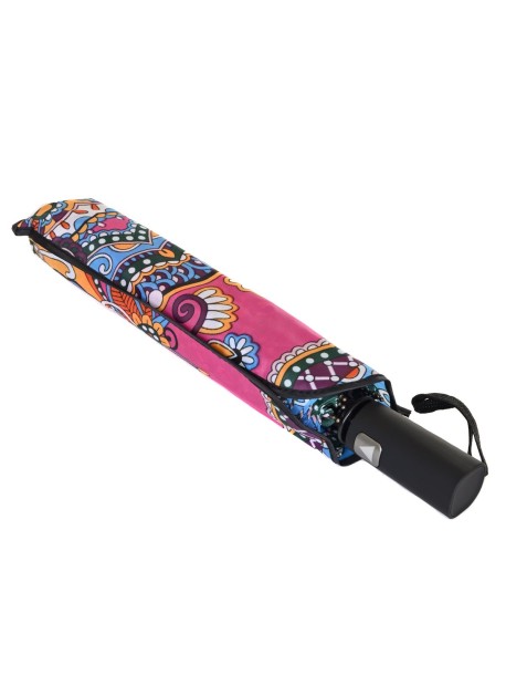 Kolorowy damski parasol w kolorze różowym
