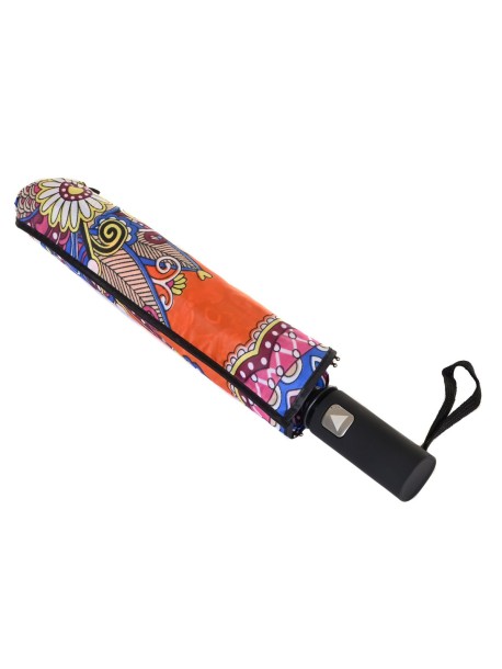 Pomarańczowy parasol damski w kolorze