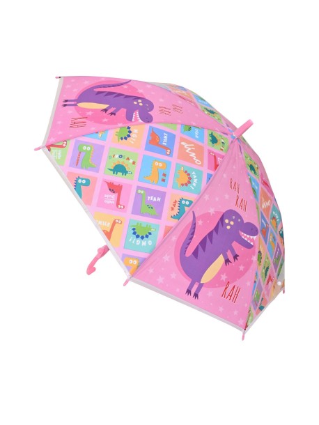 Parasol dla dziewczynki z motywem dinozaurów