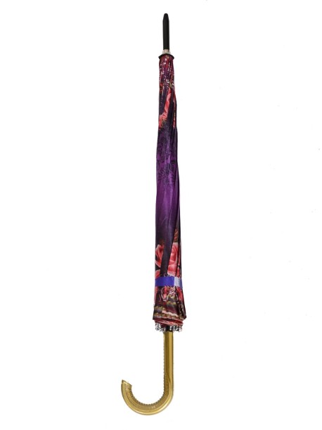 Elegancki damski parasol w kolorze fioletowym