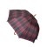 Parasol w kratę – kolor czarny