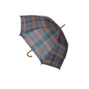 Parasol w kratę – kolor zielony
