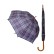 Parasol w kratę, kolor niebieski