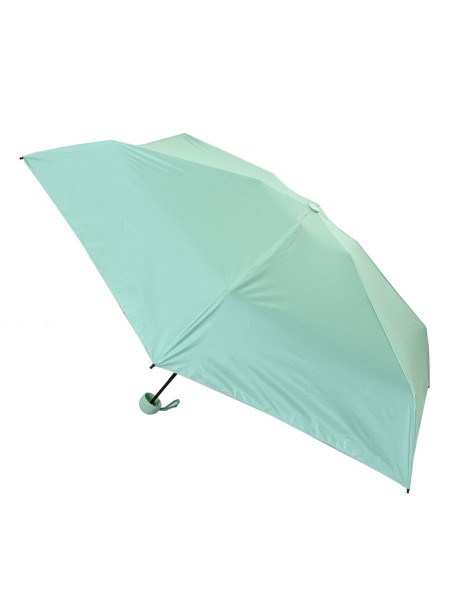 Składany parasol w kolorze zielonym