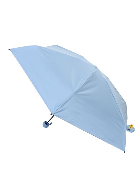 Składany parasol w kolorze niebieskim