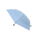 Składany parasol w kolorze niebieskim