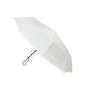 Biały parasol przeciwdeszczowy