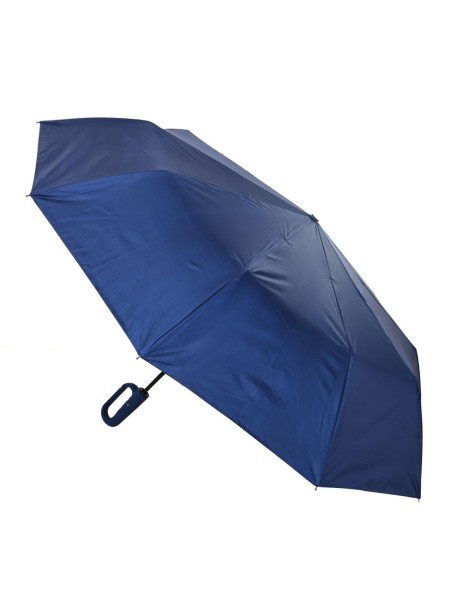 Solidny, niebieski parasol przeciwdeszczowy