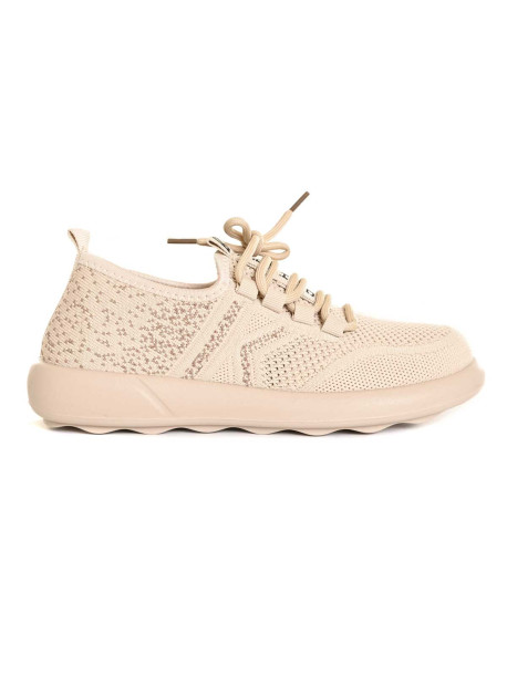 Beżowe damskie buty letnie