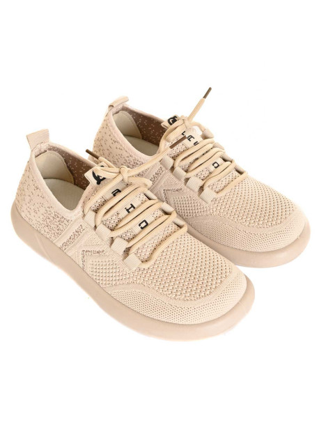 Beżowe damskie buty letnie