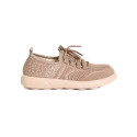 Brązowe damskie buty letnie