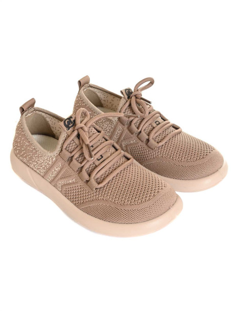 Brązowe damskie buty letnie