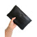 Czarna męska saszetka typu clutch ze skóry naturalnej