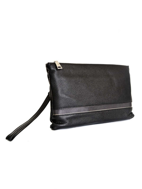 Skórzana męska saszetka typu clutch