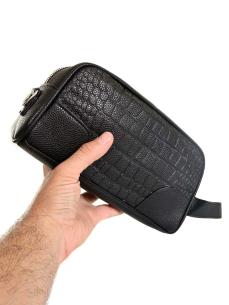 Męska saszetka typu clutch