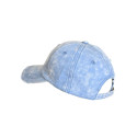 Niebieska czapka vintage z denimu