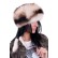 Czapka z naturalnego futra – lisa