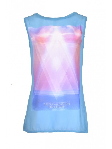 Bluza damska Marcela, kolor niebieski