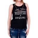 Czarny T-shirt "Mojitos"