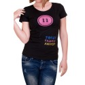 Czarne damskie t-shirty Foggy