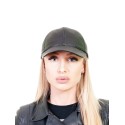 Czapka damska z daszkiem – czarna
