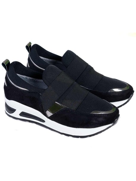 Damskie buty sportowe z gumką