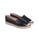 Skórzane espadryle
