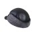 Czapka z daszkiem i futrem (karakul) – czarna