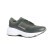 Damskie buty sportowe na platformie – zielone