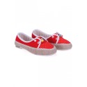Espadryle Venis, kolor czerwony