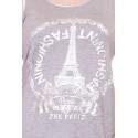 Szary damski top Paris