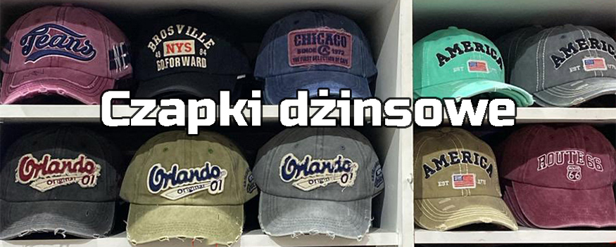 Dżinsowe Czapki
